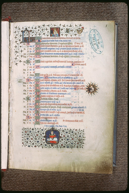 Bréviaire à l'usage de Paris - Signe du verseau_1