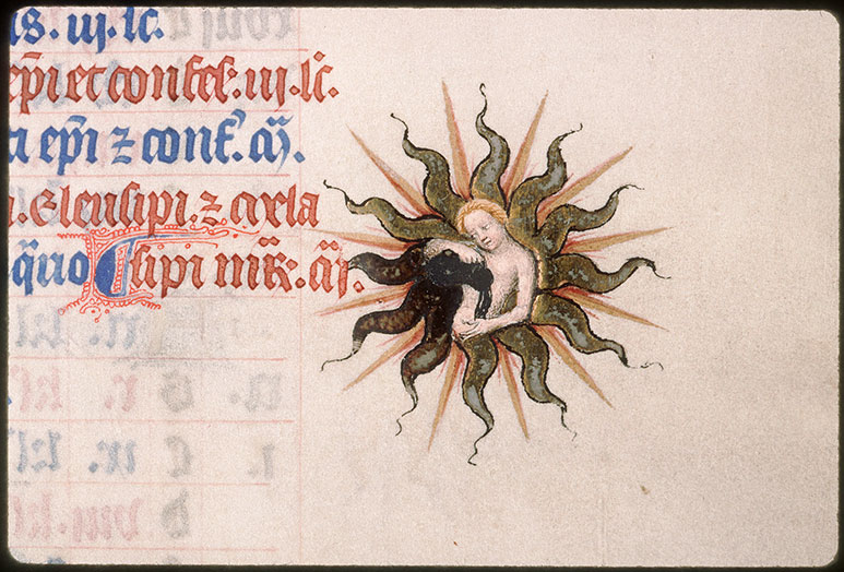 Bréviaire à l'usage de Paris - Signe du verseau