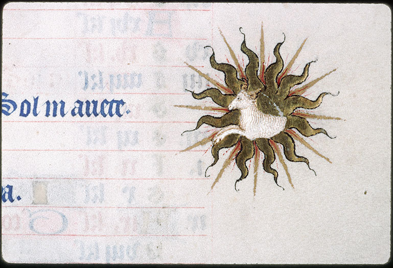 Bréviaire à l'usage de Paris - Signe du bélier