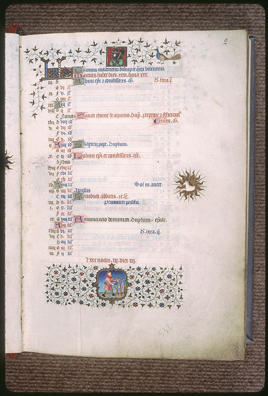 Bréviaire à l'usage de Paris - Taille de la vigne_1