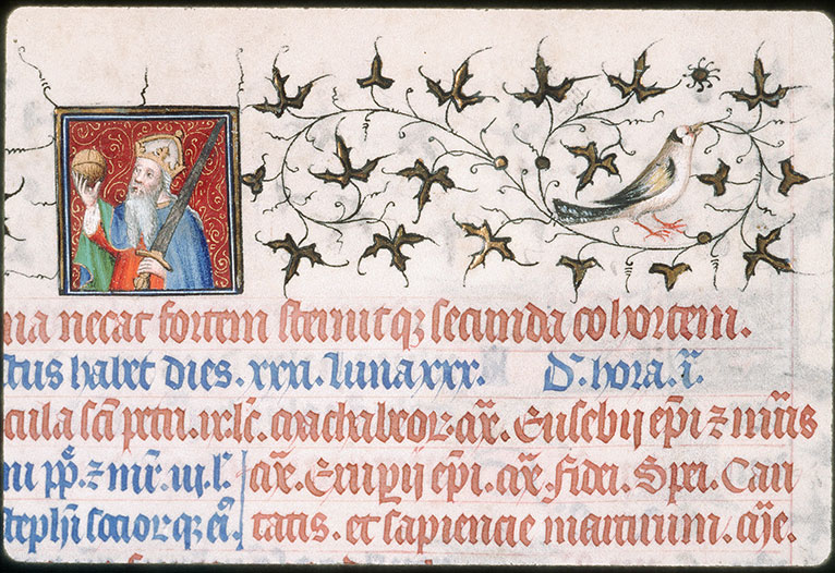 Bréviaire à l'usage de Paris - Empereur