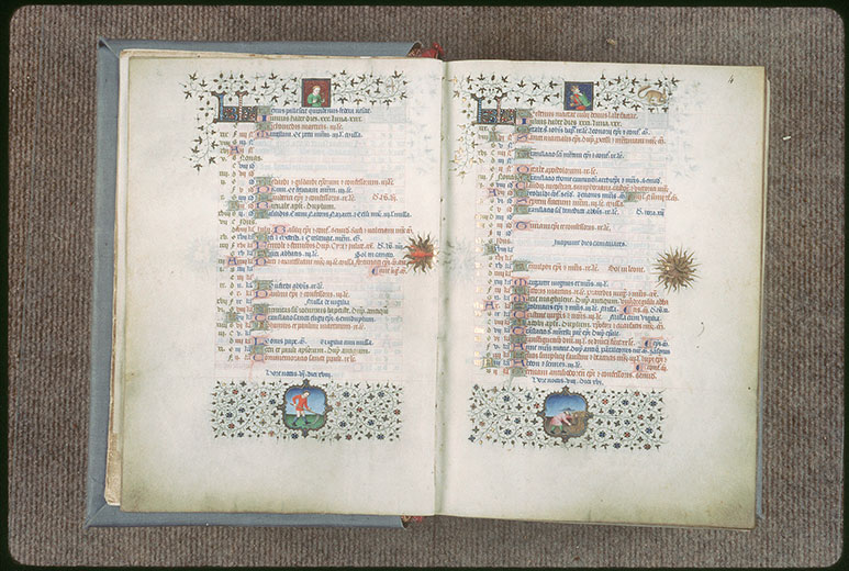 Bréviaire à l'usage de Paris - Pages décorées