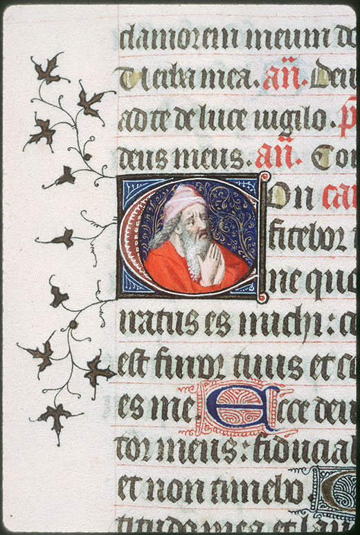 Bréviaire à l'usage de Paris - Homme en prière