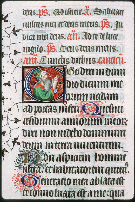 Bréviaire à l'usage de Paris - Roi en prière