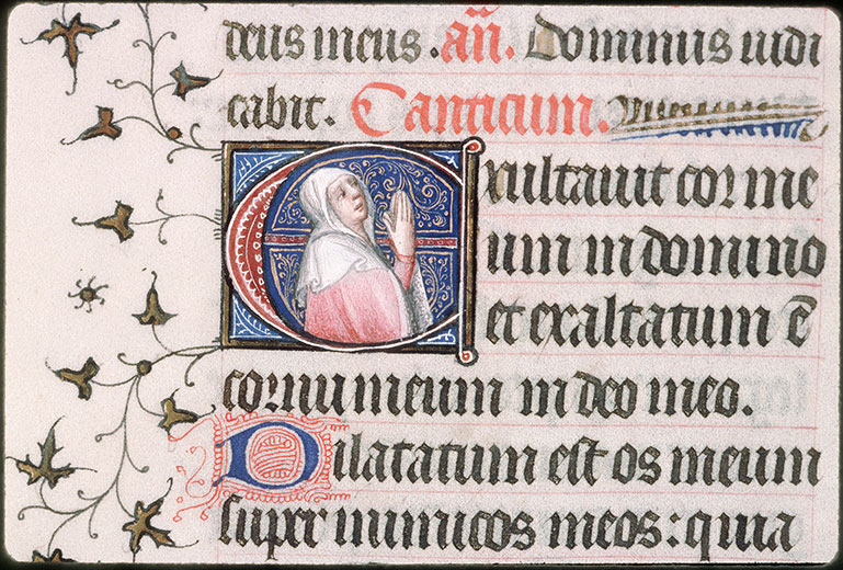 Bréviaire à l'usage de Paris - Femme en prière