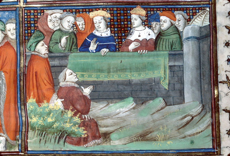 Chroniques - Arrestation de Pierre de Bournesel à l'Ecluse