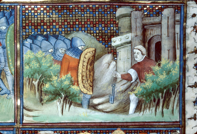 Chroniques - Reddition du château de Ventadour, en Auvergne