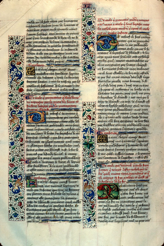 Cité de Dieu - Page décorée