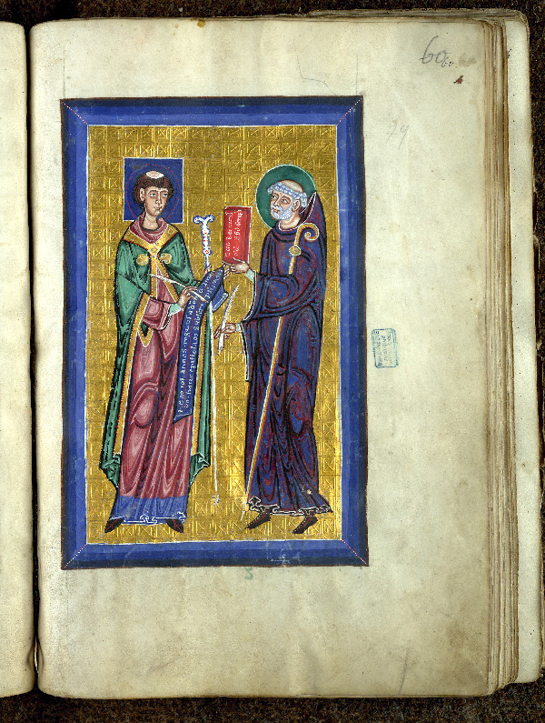 Vita et miracula s. Amandi - Saint Jean et saint Bertin, témoins du testament de saint Amand