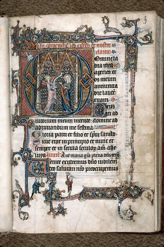 Heures à l'usage de Thérouanne - Annonciation
