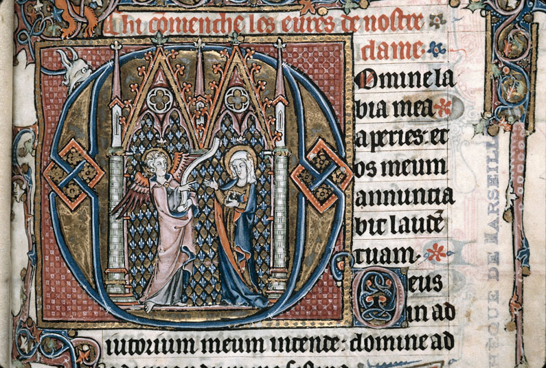 Heures à l'usage de Thérouanne - Annonciation_1
