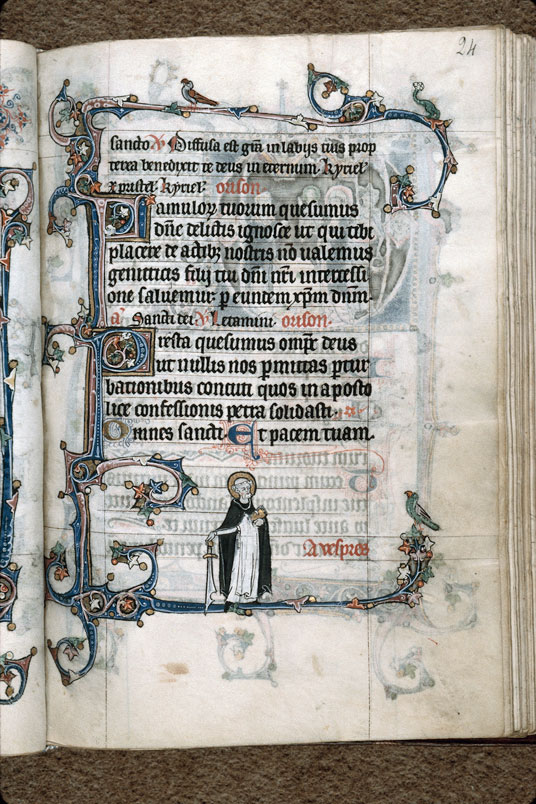 Heures à l'usage de Thérouanne - Saint Pierre de Vérone_1