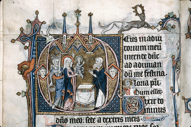 Heures à l'usage de Thérouanne - Présentation au Temple