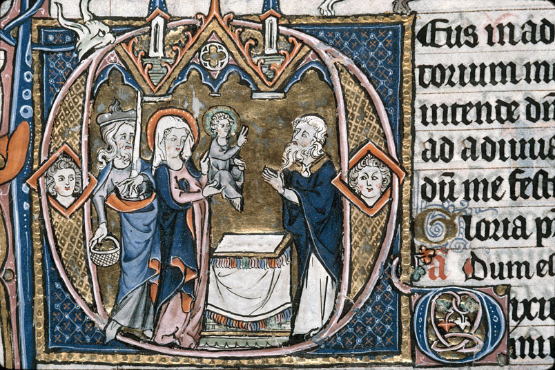 Heures à l'usage de Thérouanne - Présentation au Temple_1