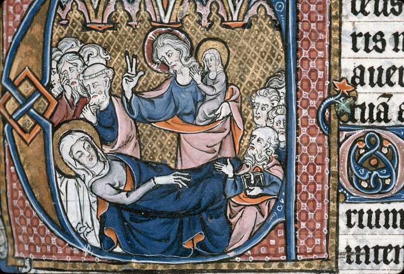 Heures à l'usage de Thérouanne - Mort de la Vierge_1
