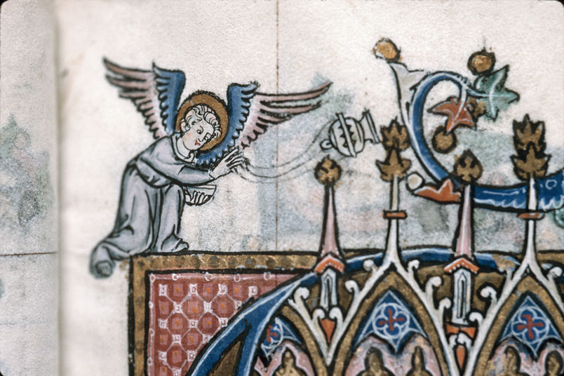 Heures à l'usage de Thérouanne - Mort de la Vierge_3