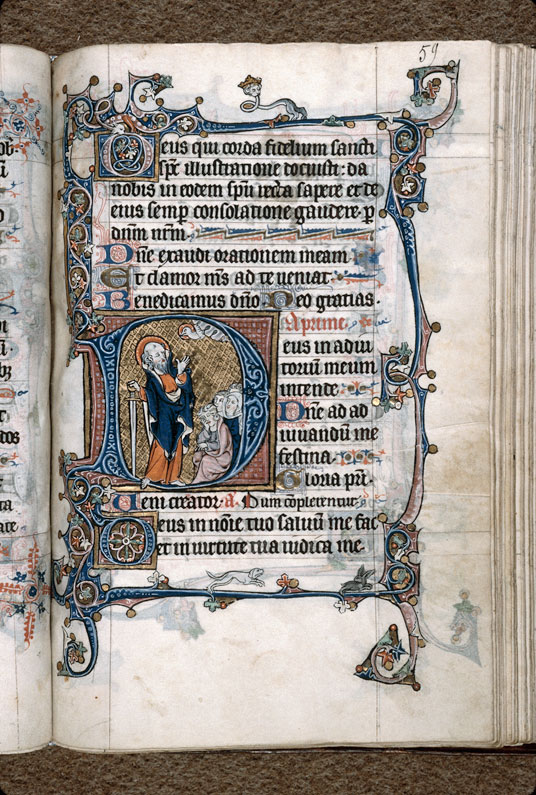 Heures à l'usage de Thérouanne - Saint Paul enseignant inspiré par le Saint-Esprit_2