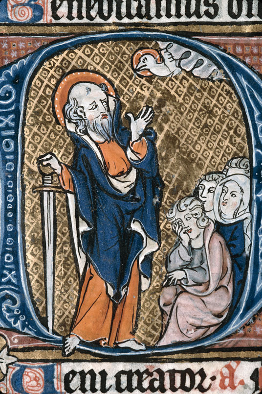 Heures à l'usage de Thérouanne - Saint Paul enseignant inspiré par le Saint-Esprit_1