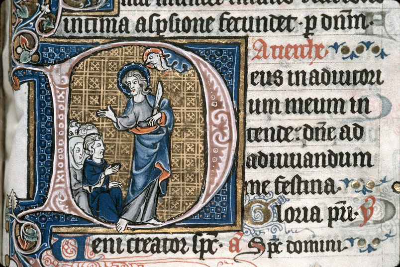 Heures à l'usage de Thérouanne - Saint Barthélemy enseignant inspiré par le Saint-Esprit