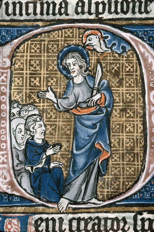 Heures à l'usage de Thérouanne - Saint Barthélemy enseignant inspiré par le Saint-Esprit_1