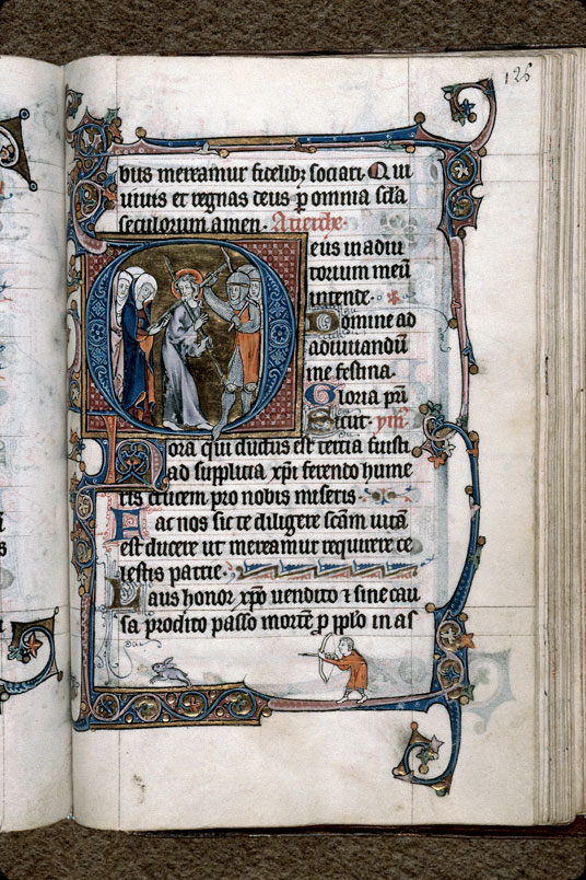 Heures à l'usage de Thérouanne - Portement de croix_2