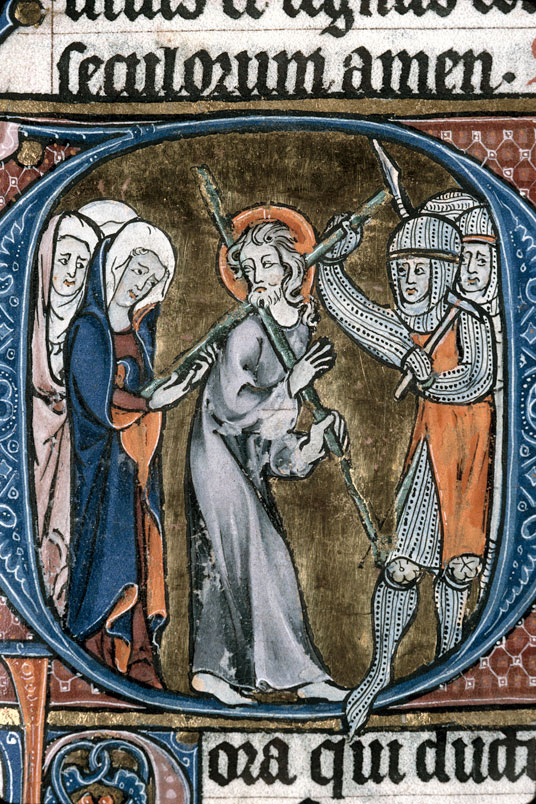 Heures à l'usage de Thérouanne - Portement de croix_1