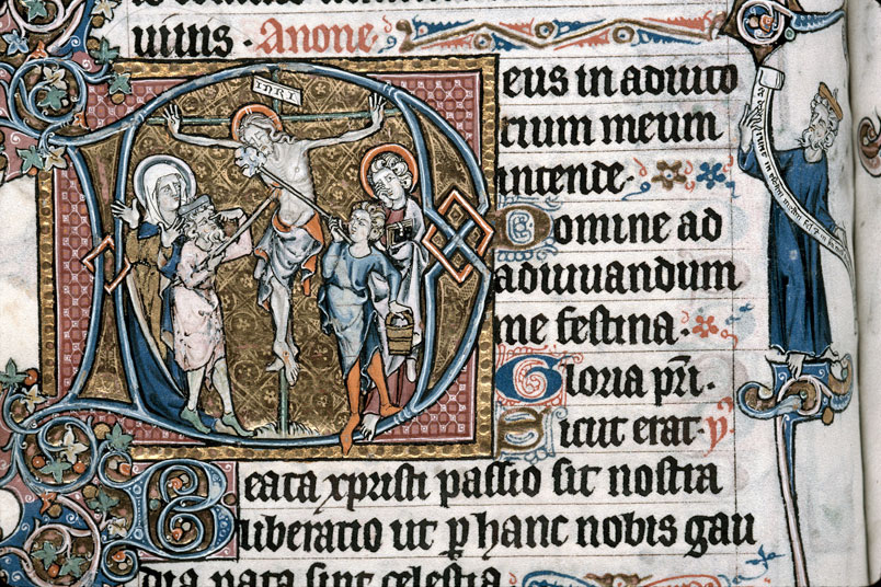 Heures à l'usage de Thérouanne - Coup de lance (Le) : guérison de Longin