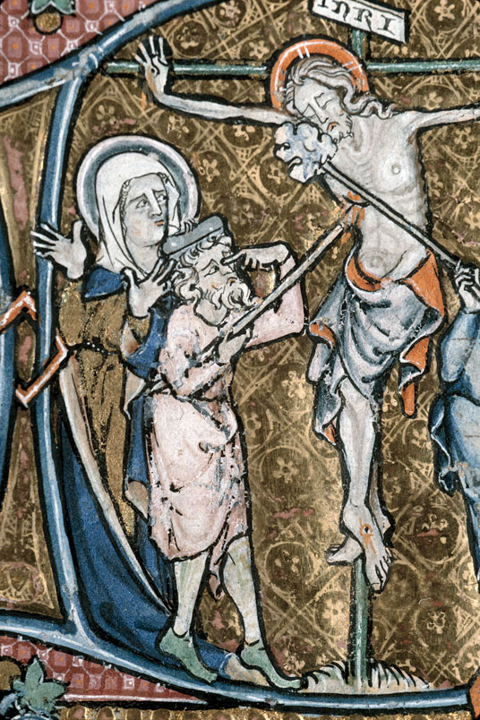 Heures à l'usage de Thérouanne - Coup de lance (Le) : guérison de Longin_2
