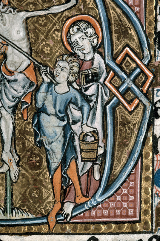Heures à l'usage de Thérouanne - Coup de lance (Le) : guérison de Longin_3
