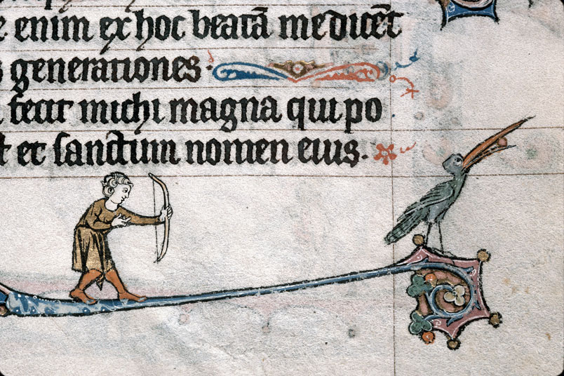 Heures à l'usage de Thérouanne - Chasse aux oiseaux