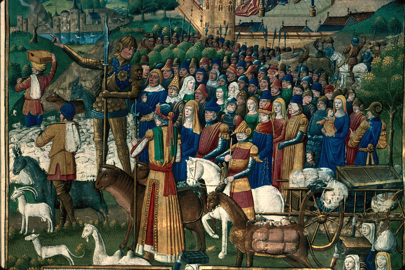 Cité de Dieu - Josué montrant la Terre promise au peuple