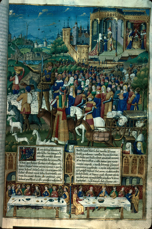 Cité de Dieu - Anne présentant Samuel au temple de Silo