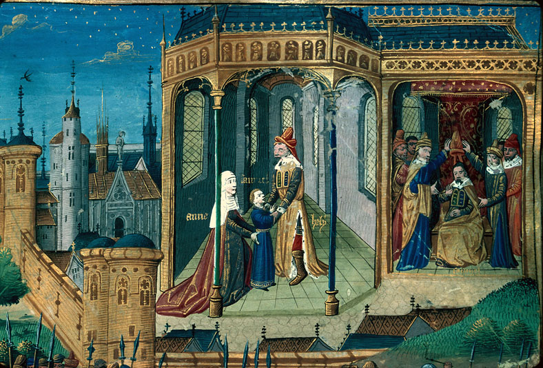 Cité de Dieu - Anne présentant Samuel au temple de Silo_1