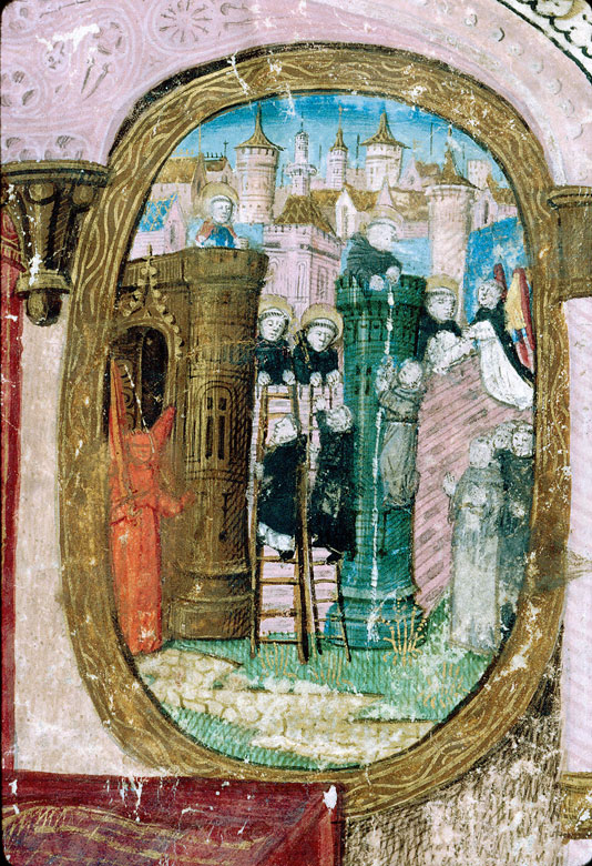 Pèlerinage de vie humaine - Songe de Guillaume de Digulleville : la Jérusalem céleste_1