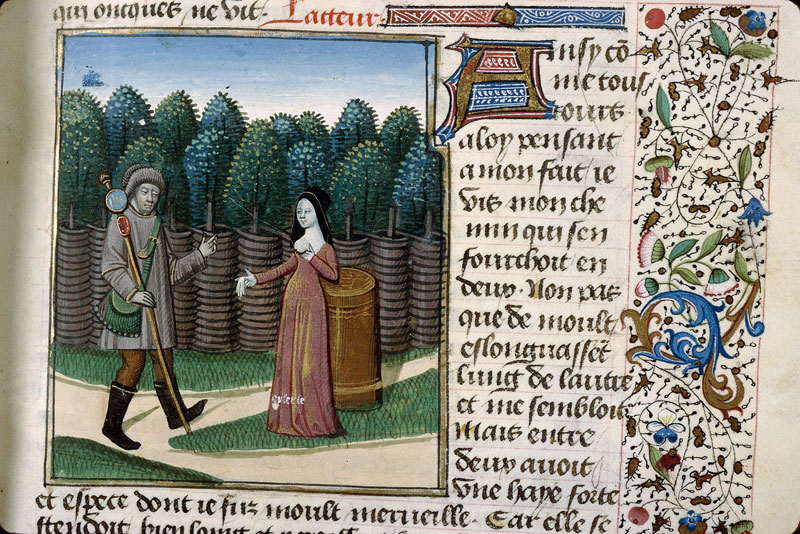 Pèlerinage de vie humaine - Pèlerin rencontrant Oisiveté (Le)