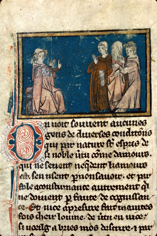 Recueil littéraire - Richard de Fournival et auditeurs