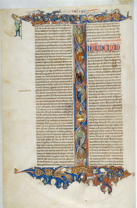 Bible - Création de la terre (à préciser)/Création des astres/Séparation des eaux de la terre (à préciser)
