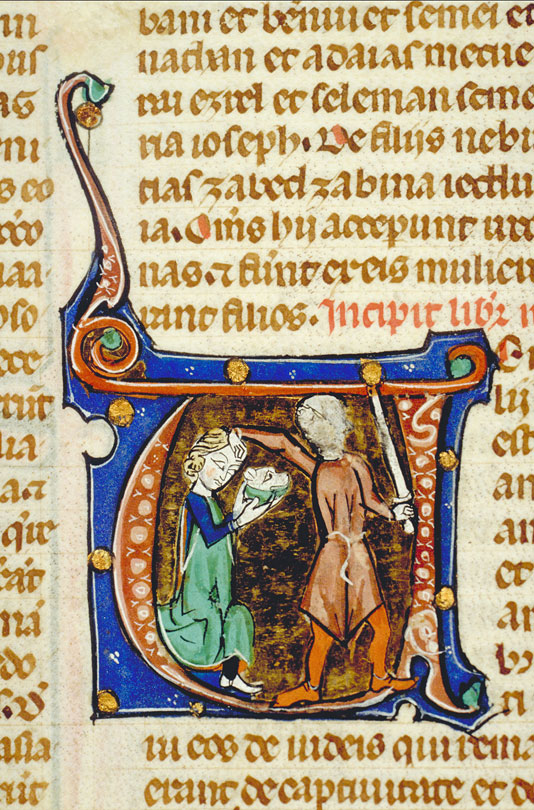 Bible - Décollation du Juif idolâtre