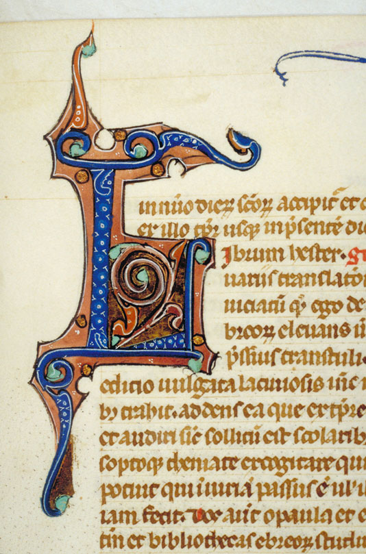 Bible - Initiale ornée