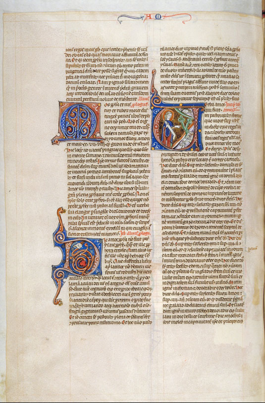 Bible - Initiale ornée