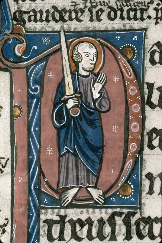 Bible glosée (partie de) - Saint Paul