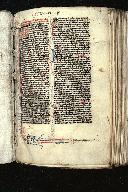 Bible - Initiales filigranées