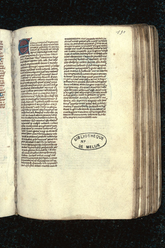 Bible - Initiale champie