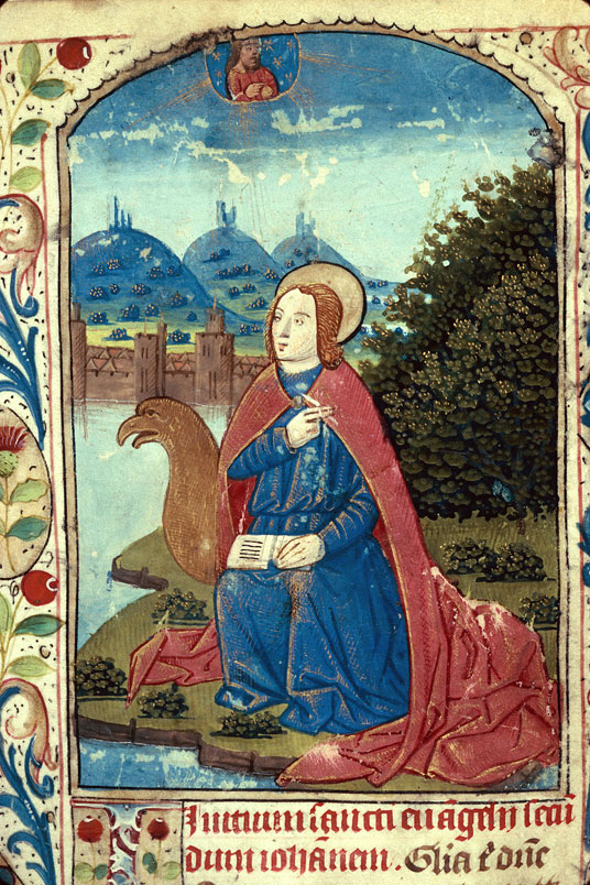 Heures à l'usage de Rouen - Saint Jean à Patmos