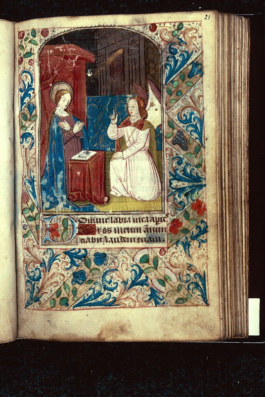 Heures à l'usage de Rouen - Annonciation_1