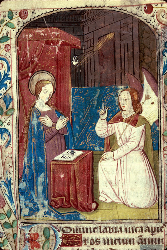 Heures à l'usage de Rouen - Annonciation