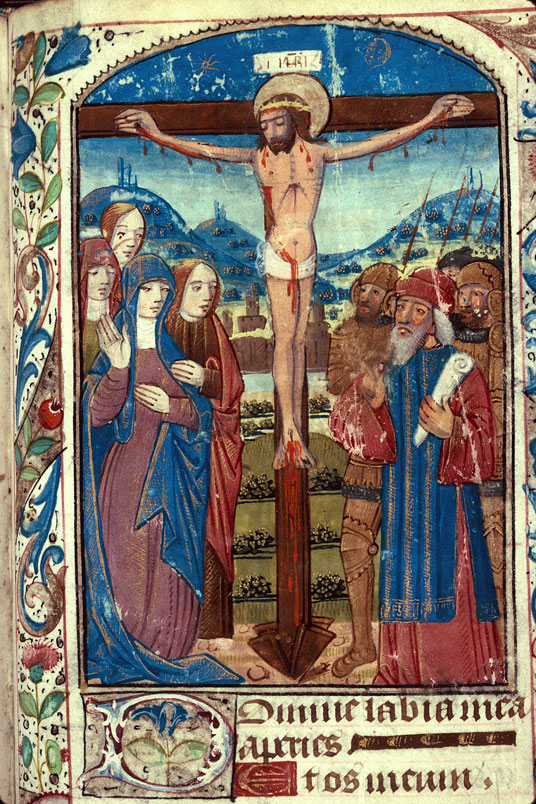 Heures à l'usage de Rouen - Crucifixion
