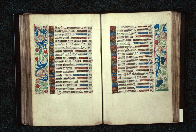 Heures à l'usage de Rouen - Pages décorées