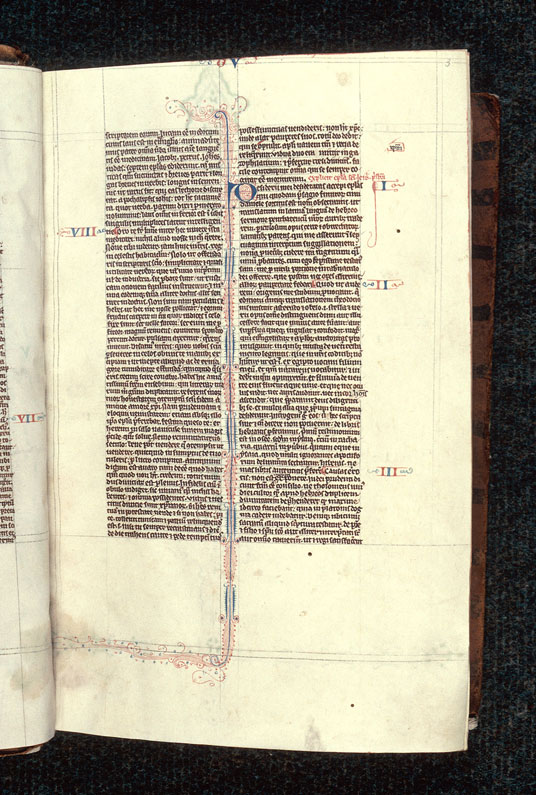 Bible - Initiale filigranée