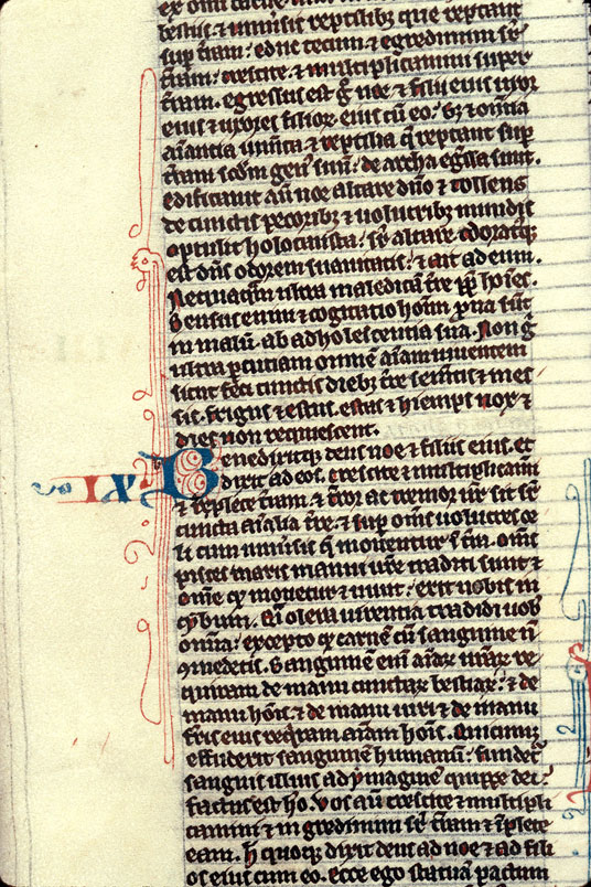 Bible - Initiales filigranées